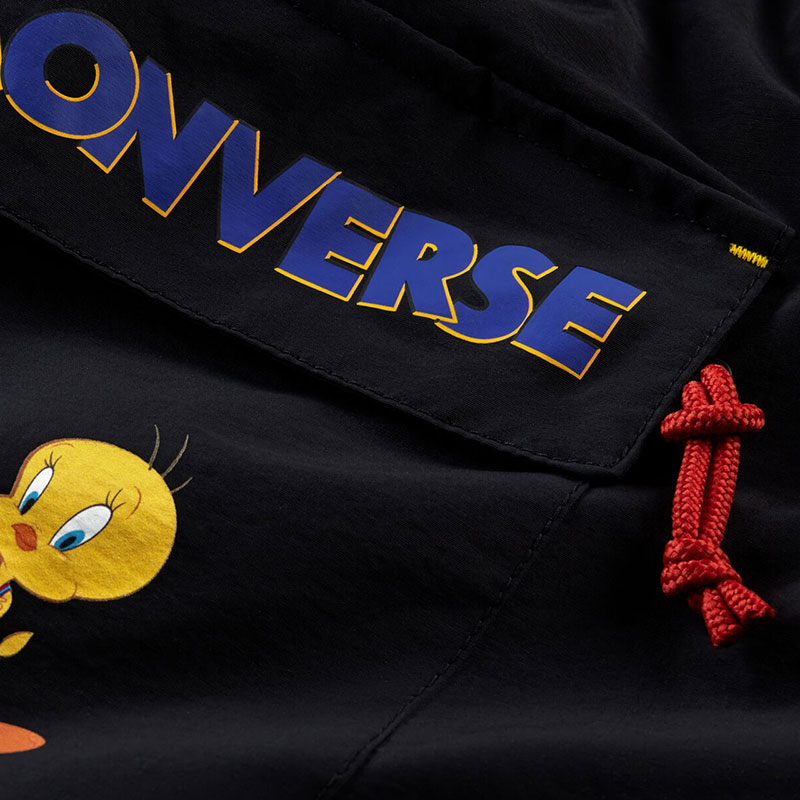 мужские черные шорты  Converse x Space Jam: A New Legacy Court Ready Short 10023065001 - цена, описание, фото 4